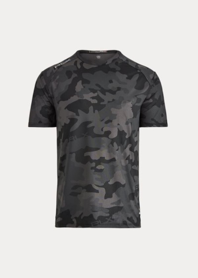 Playeras Ralph Lauren Hombre Negros Camuflados - Performance Jersey - IORAX1460